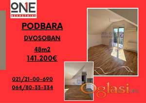 Dvosoban,odlican,nov,Podbara